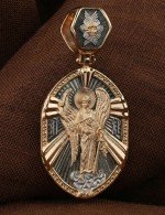 Образок из золота 585 пробы