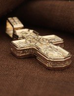 Крест из золота 585 пробы