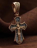 Крест из золота 585 пробы