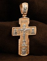 Крест из золота 585 пробы