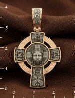 Крест из золота 585 пробы