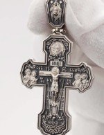 Крест из серебра 925 пробы