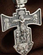 Крест из серебра 925 пробы