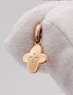 Крест из золота 585 пробы