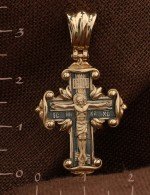 Крест из золота 585 пробы