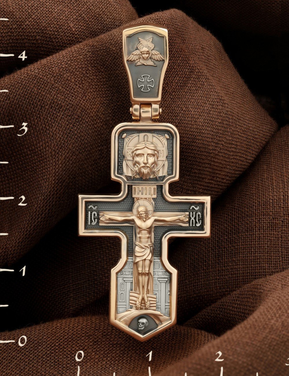 Крест из золота 585 пробы