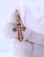 Крест из золота 585 пробы