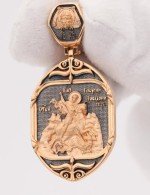 Образок из золота 585 пробы