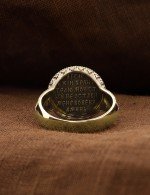 Кольцо из лимонного золота 585 пробы