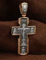 Крест из золота 585 пробы