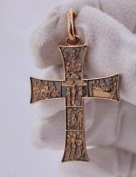 Крест из золота 585 пробы