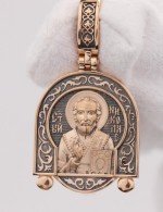 Образок из золота 585 пробы