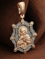 Образок из золота 585 пробы