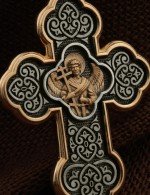 Крест из золота 585 пробы