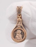 Образок из золота 585 пробы