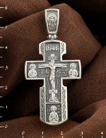 Крест из серебра 925 пробы