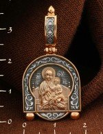Образок из золота 585 пробы