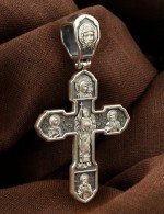 Крест из серебра 925 пробы