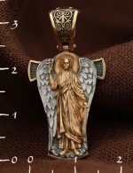 Крест из золота 585 пробы