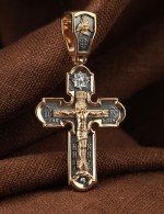 Крест из золота 585 пробы