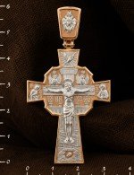 Крест из золота 585 пробы
