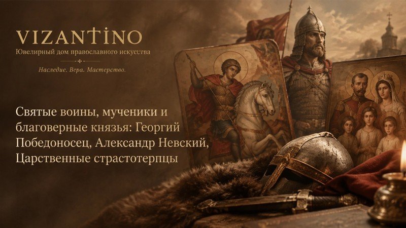 Святые воины, мученики и благоверные князья: Георгий Победоносец, Александр Невский, Царственные страстотерпцы