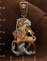 Образок из золота 585 пробы