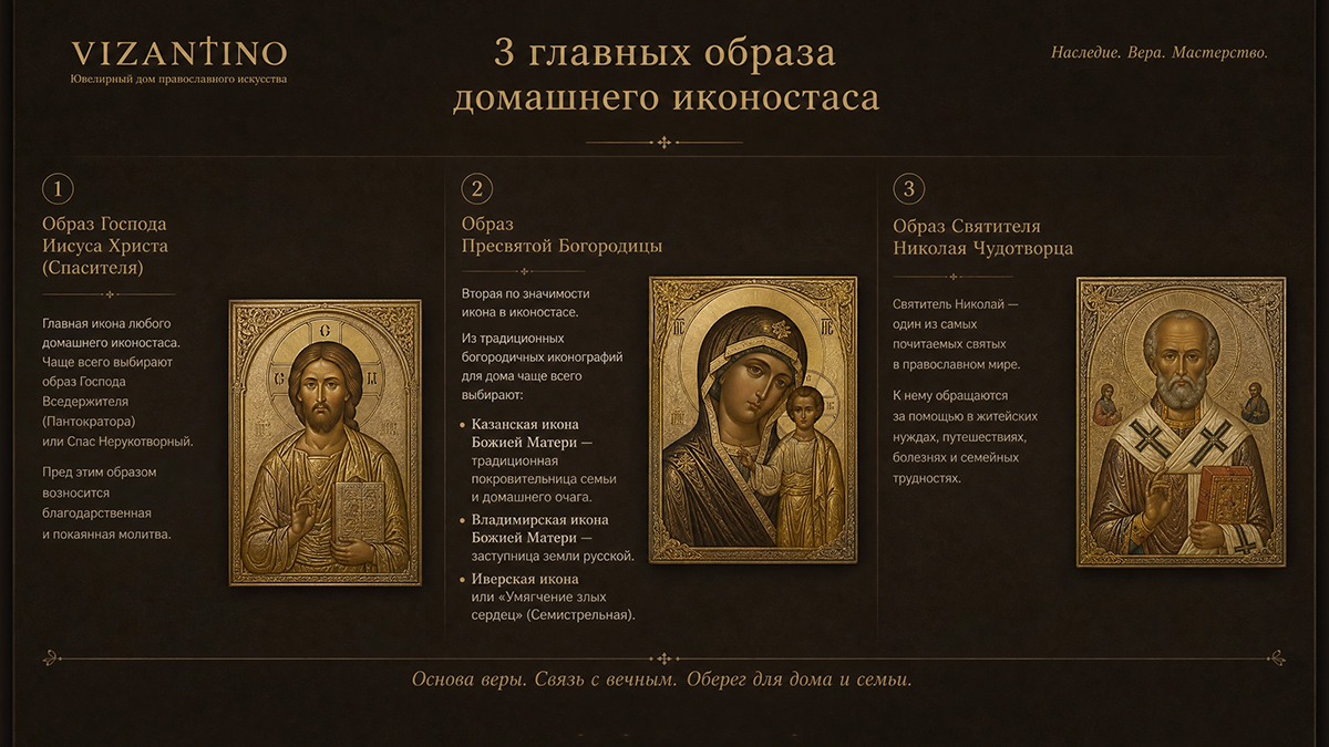 Три иконы которые обязательно должны быть в доме